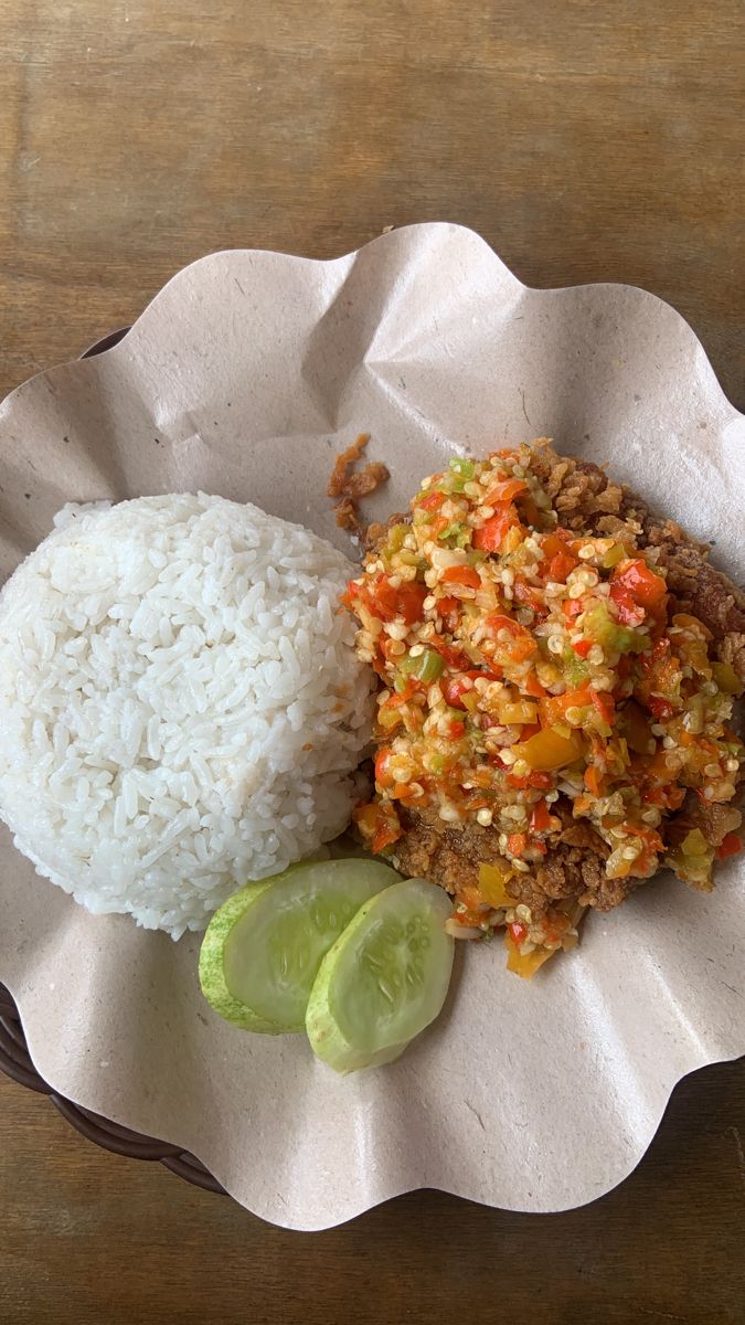 Nasi Ayam Geprek